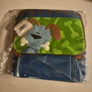 Boy blue dog lunch box